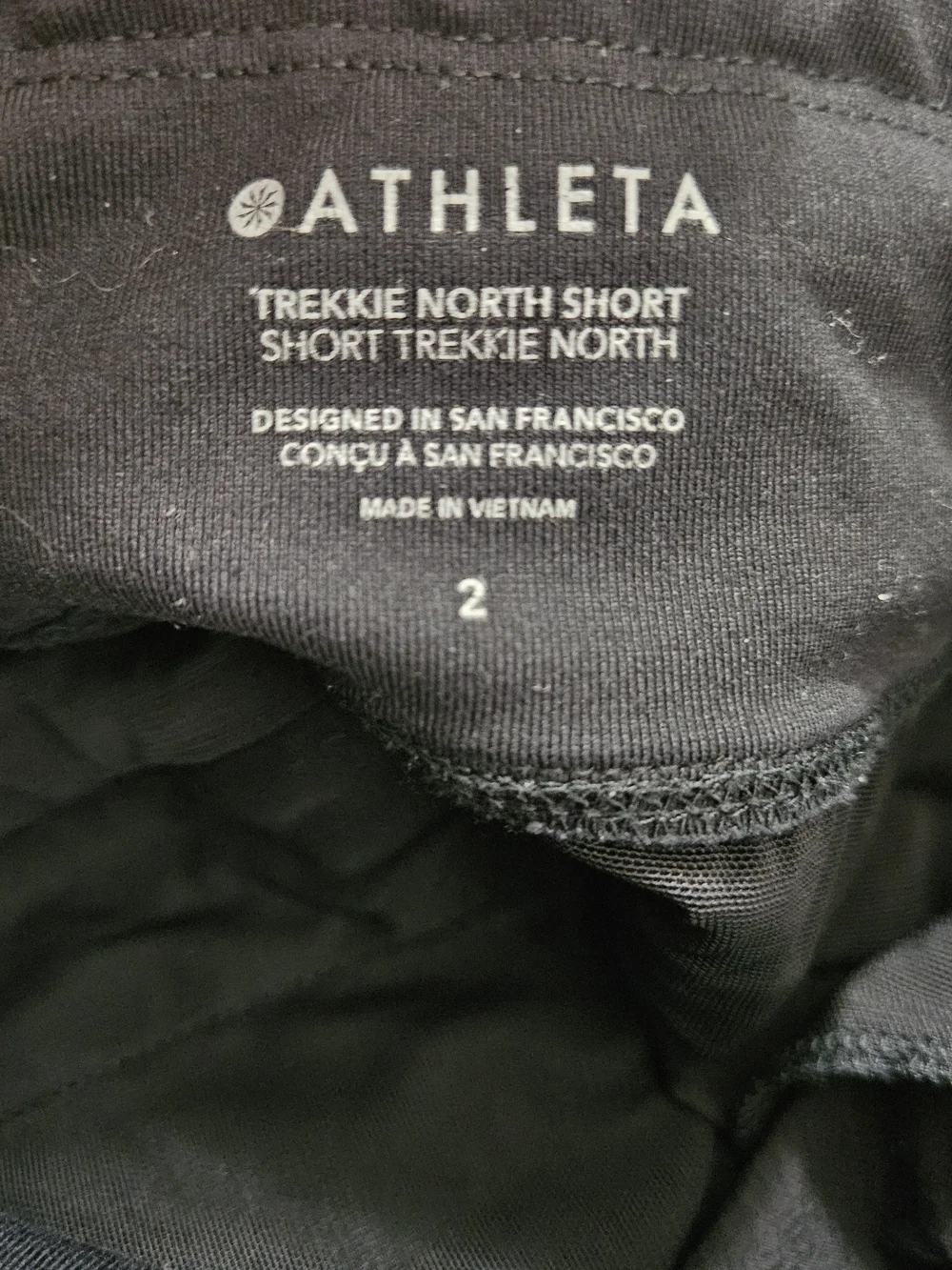Athleta Trekkie North Mid-rise Short Size 2